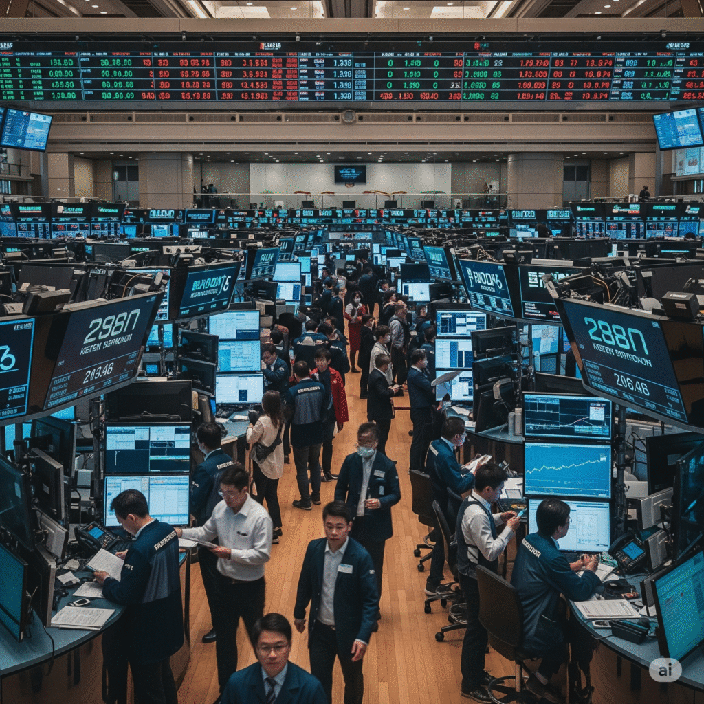 Asian stock markets. Mjfxm