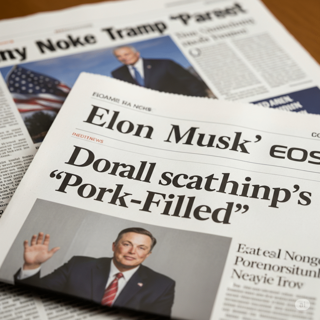 Elon Musk Slams Trump’s. Mjfxm