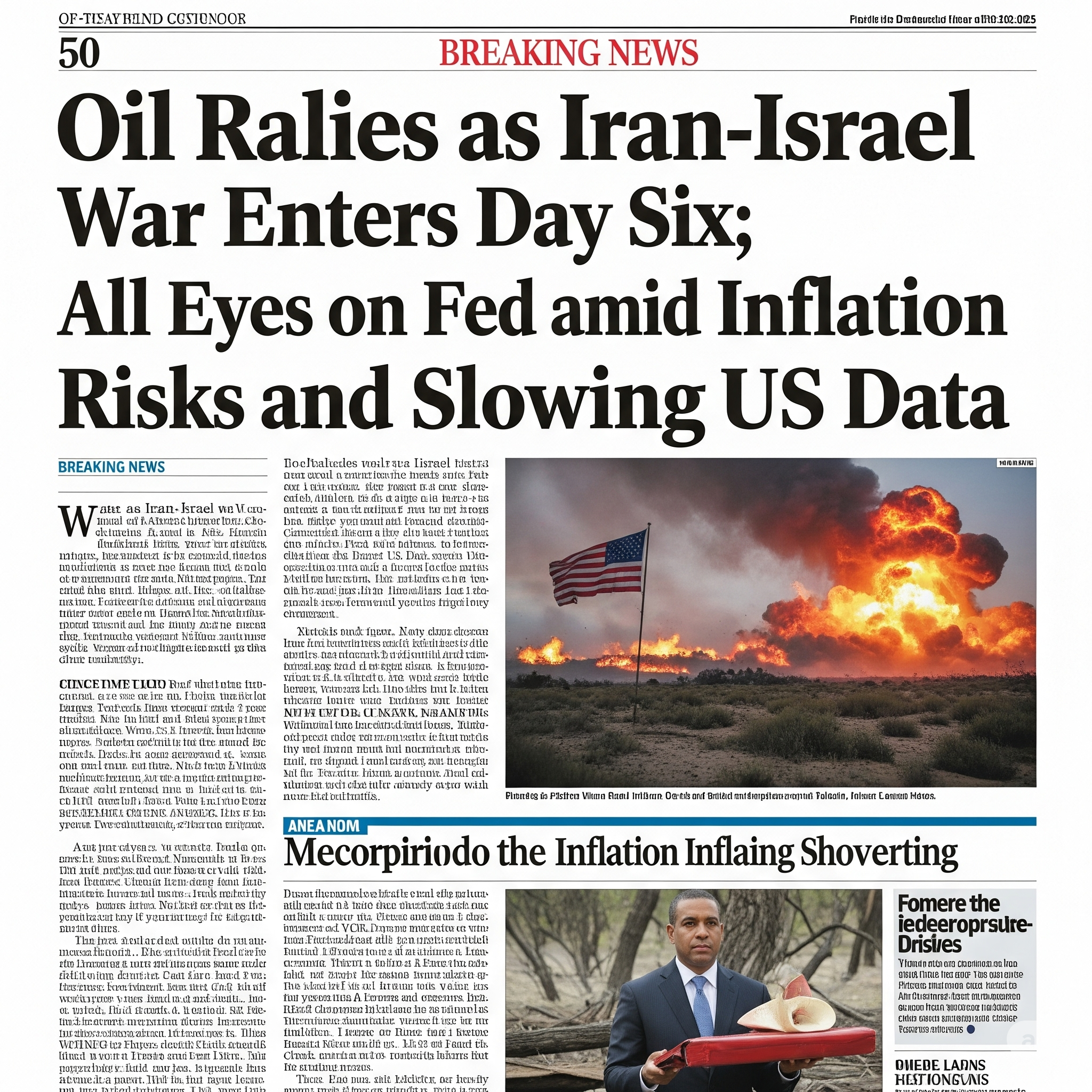 Oil Rallies as Iran-Israel War. Mjfxm