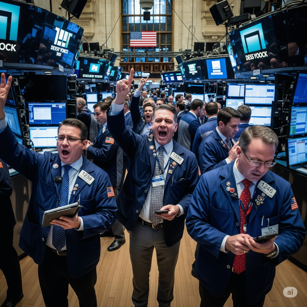 U.S. Stocks Surge. Mjfxm