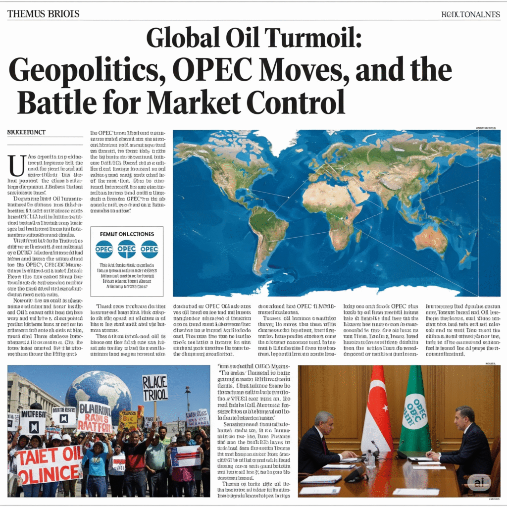 global oil market. Mjfxm